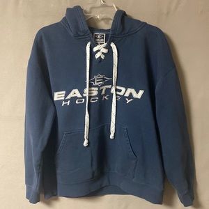 Boys Easton Hooded Blue Sweatshirt size Medium